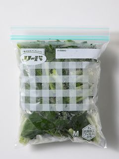 冷凍保存 カット小松菜-レシピのメイン写真