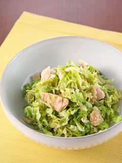 白菜の和風ツナサラダ-レシピのメイン写真