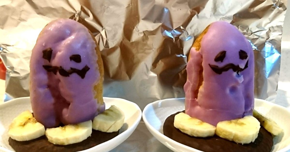 おばけおやつ 簡単♡ハロウィン by omamioo 【クックパッド】 簡単