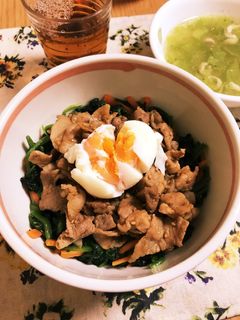 ごま油香る焼肉ナムル丼-レシピのメイン写真