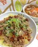 こんにゃく麺で汁無し坦々麺 ダイエットに