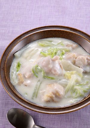 鶏肉と白菜の和風クリーム煮-レシピのメイン写真