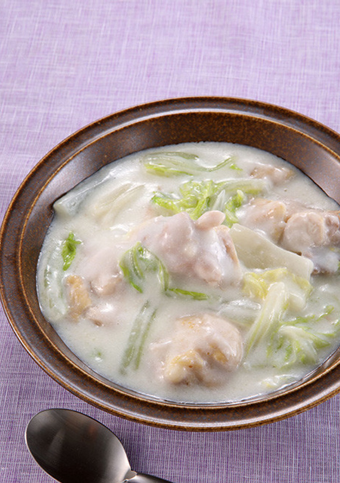 鶏肉と白菜の和風クリーム煮-レシピのメイン写真