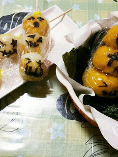 ハロウィン♪お団子とHKテーブル∮その1-レシピのメイン写真