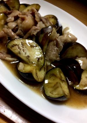豚肉と茄子のあんかけ-レシピのメイン写真