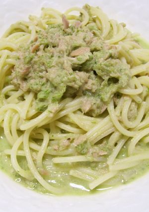 キュウリこぶおろしのパスタ-レシピのメイン写真