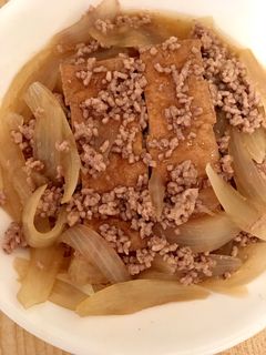 厚揚げひき肉あんかけ-レシピのメイン写真