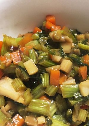 ☆かぶ菜のふりかけ☆菜飯の具☆-レシピのメイン写真