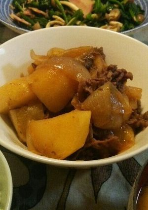 STAUBで無水肉じゃが-レシピのメイン写真