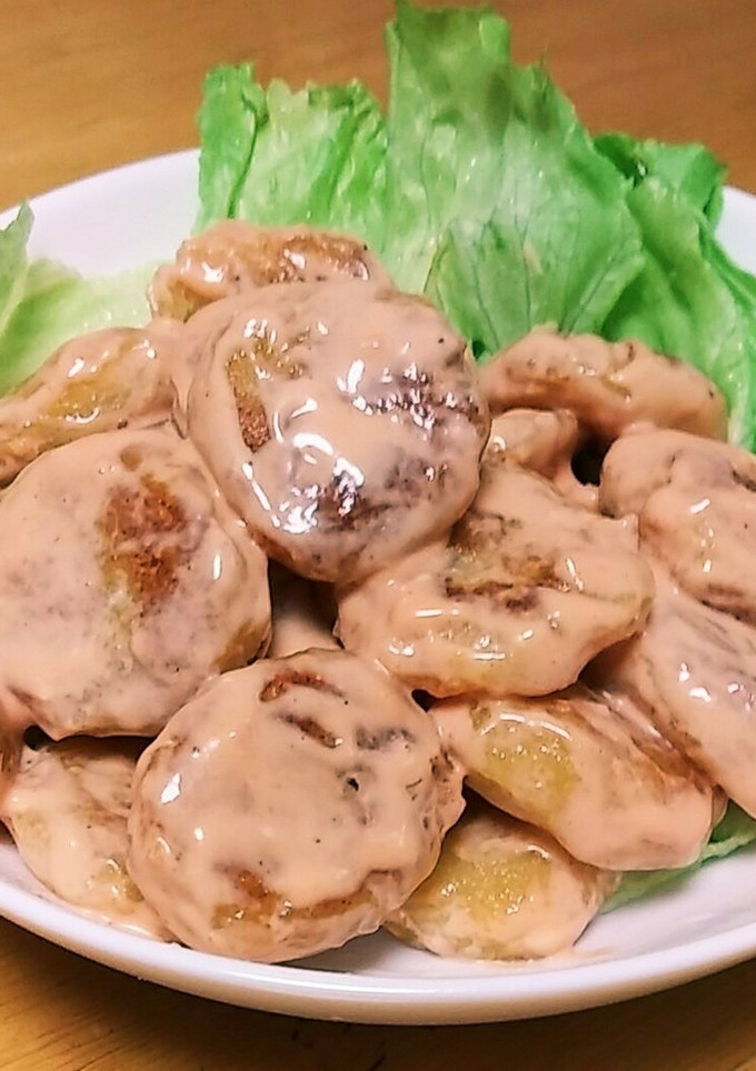 モチモチさつまいものエビマヨ風-レシピのメイン写真