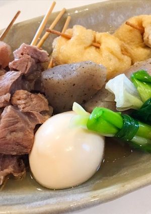 牛スジと餅巾着の我が家流おでん-レシピのメイン写真