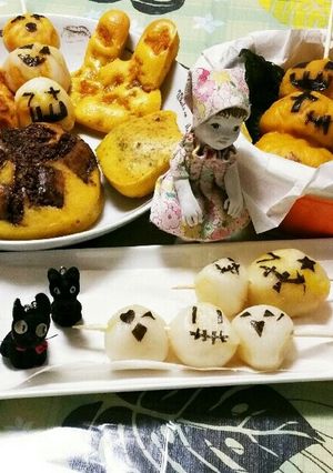 ハロウィン♪お団子とHKテーブル∮その2-レシピのメイン写真