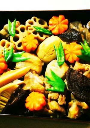 筑前煮☆*。お祝い事に!-レシピのメイン写真