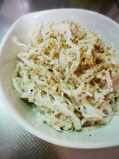 大根ごまサラダ-レシピのメイン写真
