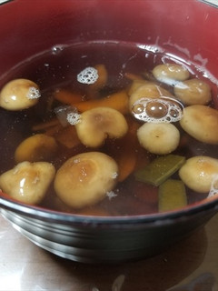 ナラタケと大根のお吸い物-レシピのメイン写真