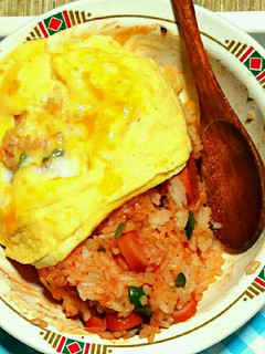 レンジのオムライス-レシピのメイン写真