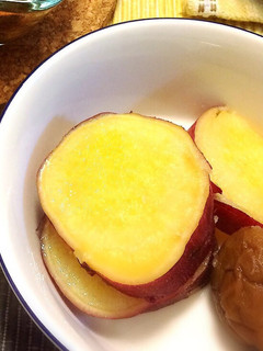 自然の甘み。さつまいもと梅の甘煮-レシピのメイン写真