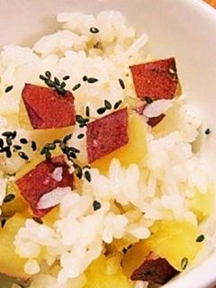 秋だ!さつま芋ご飯-レシピのメイン写真