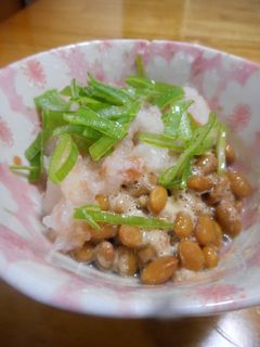 納豆梅おろし-レシピのメイン写真