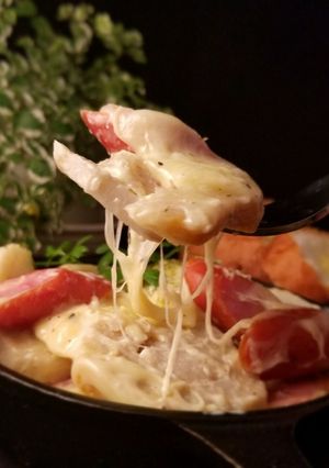 簡単！チーズたっぷりジャーマン里芋-レシピのメイン写真