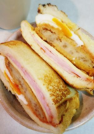 ハムコロチーたま☆ホットサンド-レシピのメイン写真