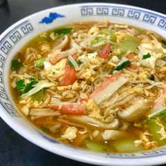 รูปของ 具だくさん！とろみしょうゆラーメン