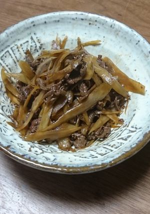 きんぴらごぼう❤簡単材料2品だけ-レシピのメイン写真