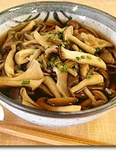 めんつゆで簡単!きのこそば(うどんも♪)-レシピのメイン写真