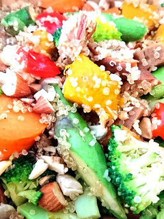 ミートローフでヘルシー温野菜サラダ-レシピのメイン写真