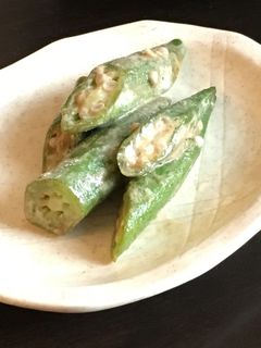 オクラのマヨ醤油炒め 今すぐ簡単!-レシピのメイン写真