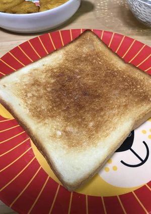 ごま油と塩だけトースト♪-レシピのメイン写真
