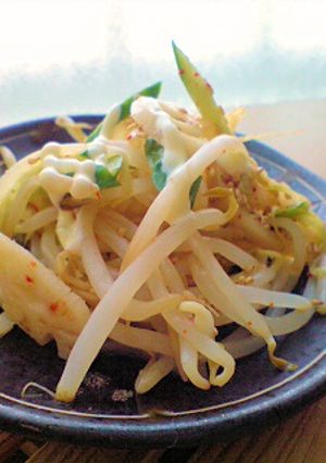 レンジで簡単♪もやしとレンコンのサラダ-レシピのメイン写真