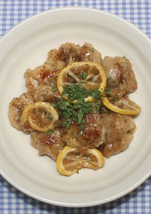 ガッツリ系男の料理☆鶏肉のドライレモン煮-レシピのメイン写真