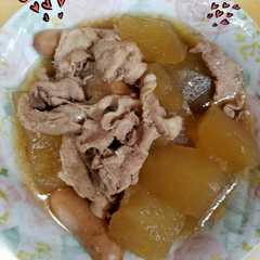 簡単☆冬瓜と豚肉の煮物-レシピのメイン写真