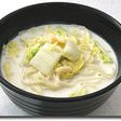 白菜と帆立のクリーミー濃厚うどん♡