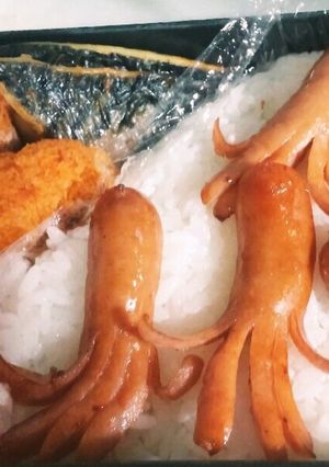 たこさんウインナーいっぱい弁当-レシピのメイン写真