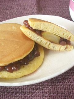 栗入りどら焼き-レシピのメイン写真