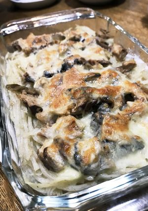 じゃがいも☆巣篭もりで鯖缶&チーズ焼き〜-レシピのメイン写真