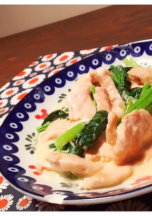 鶏むね肉のクリーム煮-レシピのメイン写真