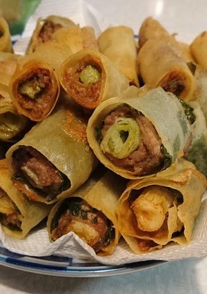 くるくる春巻き-レシピのメイン写真