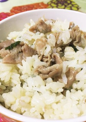 ネギ塩豚レモンの混ぜごはん-レシピのメイン写真