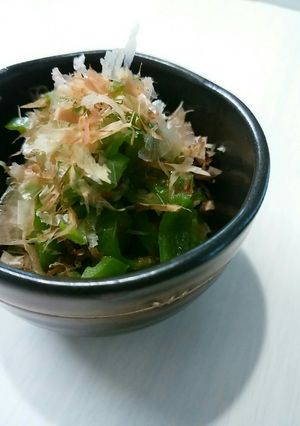 レンジで1分☆やみつきピーマン-レシピのメイン写真