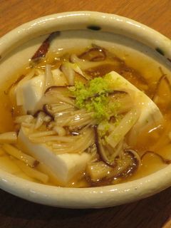 温奴の茸餡かけ-レシピのメイン写真