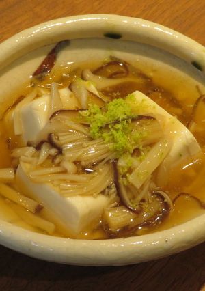 温奴の茸餡かけ-レシピのメイン写真