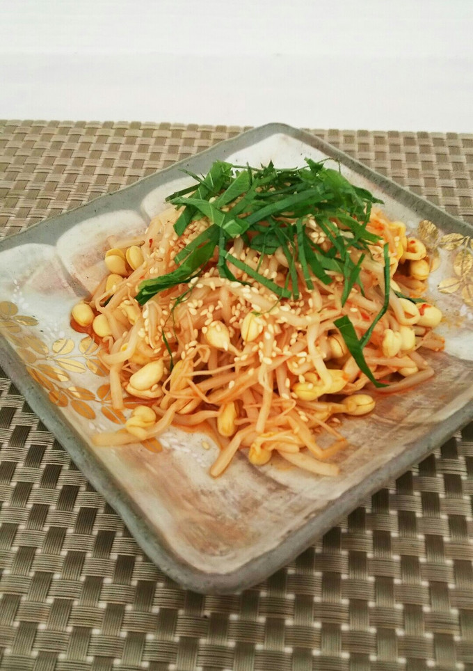 豆もやしのキムチ和え-レシピのメイン写真