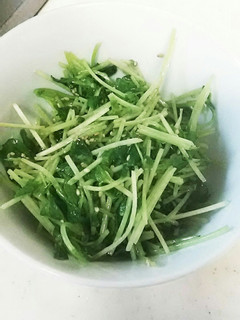 豆苗ナムル-レシピのメイン写真
