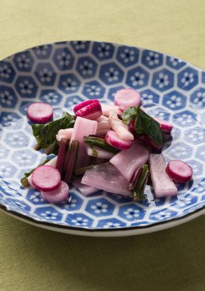 日野菜かぶの香る♪桜漬け-レシピのメイン写真