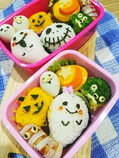 おばけちゃんのハロウィン弁当-レシピのメイン写真