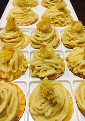 生栗から本格モンブラン-レシピのメイン写真