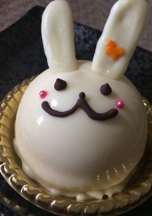 うさちゃんムースケーキ♡-レシピのメイン写真